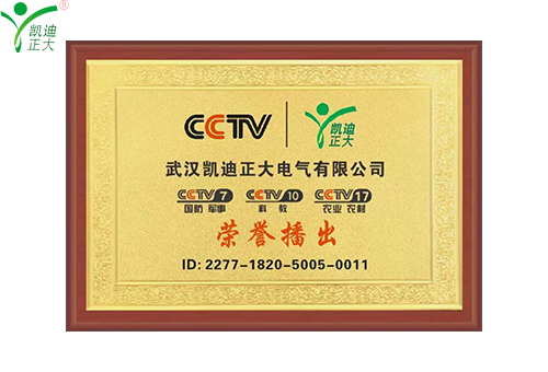 凱迪正大登上CCTV央視廣告，全力打造品牌新高度