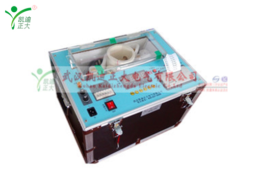 KDJJC絕緣油介電強(qiáng)度測試儀測試電力油設(shè)備油樣時？